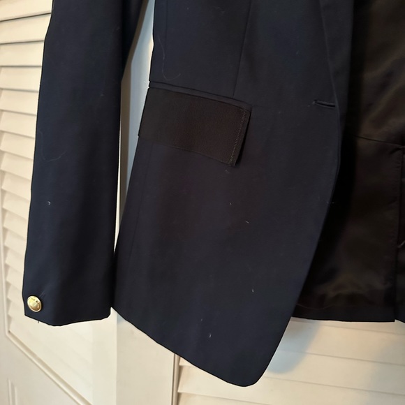 Rag & Bone navy blazer with black trim - Size 0 - Picture 3 of 7
